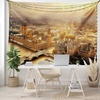 image:imageAmbesonne Winery Tapestry Sunset over the Vineyards of the South of France Sunbeams Cloudscape Picture Wide Wall Hanging for Bedroom Living Room Dorm 80 x 60 Yellow GreenYellow
