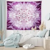 image:imageAmbesonne Winery Tapestry Sunset over the Vineyards of the South of France Sunbeams Cloudscape Picture Wide Wall Hanging for Bedroom Living Room Dorm 80 x 60 Yellow GreenViolet and Pale Lilac