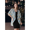 image:imageAmbesonne Womens Kimono Sheer Chiffon CardiganHunter Green Mustard