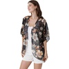 image:imageAmbesonne Womens Kimono Sheer Chiffon CardiganPale Orange Beige