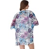 image:imageAmbesonne Womens Kimono Sheer Chiffon CardiganViolet Blue Teal