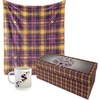 image:imageAmbesonne Blanket and Mug Gift Set to My Wife Plaid Hearts Throw Blanket 50 x 60 and Ceramic Mug 11 oz with Matching Box Gifts for Women Her Wife from Husband for Birthday Christmas AnniversaryTo My Wife