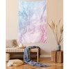 Pink Mauve and Blue