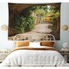 image:imageAmbesonne Medieval Tapestry Streets of Tuscany Old Mediterranean Middle Age Town European High Culture Italy Wide Wall Hanging for Bedroom Living Room Dorm 80 X 60 Green Sand