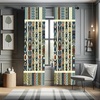 Petrol Blue Paprika and Ivory