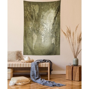 image:imageAmbesonne Forest Tapestry Tropical Rain Forest Tall Trees in Exotic Style Nature Theme Image Sky from Woodland Wide Wall Hanging for Bedroom Living Room Dorm 80 X 60 GreenArmy Green