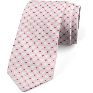 image:imageAmbesonne Mens Tie Hearts Love Antique Necktie 37 Pale Pink