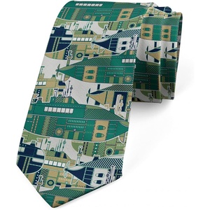 image:imageAmbesonne Multicolor Modern Mens TieGreen Yellow