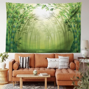 image:imageAmbesonne Nature Tapestry Majestic Sky View with Huge Rain Clouds All Over The Sea and Vibrant Storm Rays Print Wall Hanging for Bedroom Living Room Dorm Decor 60 X 80 BlueGreen