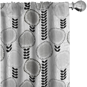 image:imageAmbesonne Valentines Curtains Arrows of Cupid Mythological Concepts Hearts with Love and Adoration Themes Window Treatments 2 Panel Set for Living Room Bedroom Decor 56 x 63 White BlackGrey White