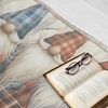 image:imageAmbesonne Christmas Throw Blanket Xmas Ornate Arrange with Pinecones Berries and Flowers Vintage Print Flannel Fleece Accent Piece Soft Couch Cover for Adults 50 x 70 Coral Brown and CoconutBlue Brown Burnt Sienna