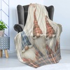 image:imageAmbesonne Christmas Throw Blanket Xmas Ornate Arrange with Pinecones Berries and Flowers Vintage Print Flannel Fleece Accent Piece Soft Couch Cover for Adults 50 x 70 Coral Brown and CoconutBlue Brown Burnt Sienna