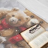 image:imageAmbesonne Christmas Throw Blanket Xmas Ornate Arrange with Pinecones Berries and Flowers Vintage Print Flannel Fleece Accent Piece Soft Couch Cover for Adults 50 x 70 Coral Brown and CoconutOff White Tan Dark Pink