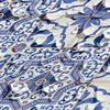 image:imageAmbesonne Floral Table Runner amp Placemats Abstract Clove Petals Digital Featured Vibrant Circular Essence Bouquet Design Set for Dining Table Decor Placemat 4 pcs  Runner 16x72 Petrol Blue TealViolet Blue Orange White