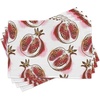 image:imageAmbesonne Floral Table Runner amp Placemats Abstract Clove Petals Digital Featured Vibrant Circular Essence Bouquet Design Set for Dining Table Decor Placemat 4 pcs  Runner 16x72 Petrol Blue TealRed Umber Rose