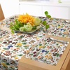 image:imageAmbesonne Floral Table Runner amp Placemats Abstract Clove Petals Digital Featured Vibrant Circular Essence Bouquet Design Set for Dining Table Decor Placemat 4 pcs  Runner 16x72 Petrol Blue TealMulti Color