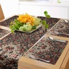 image:imageAmbesonne Horses Table Runner amp Placemats Classic Swedish Dalecarlian Coral Azure Blue Animals and Green Floral Arrangement Set for Dining Table Decor Placemat 4 pcs  Runner 16x72 Blue BurgundyRuby Laurel Green and Camel