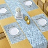 image:imageAmbesonne Horses Table Runner amp Placemats Classic Swedish Dalecarlian Coral Azure Blue Animals and Green Floral Arrangement Set for Dining Table Decor Placemat 4 pcs  Runner 16x72 Blue BurgundyBlue White