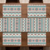 image:imageAmbesonne Horses Table Runner amp Placemats Classic Swedish Dalecarlian Coral Azure Blue Animals and Green Floral Arrangement Set for Dining Table Decor Placemat 4 pcs  Runner 16x72 Blue BurgundyPeach Cream