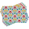 image:imageAmbesonne Horses Table Runner amp Placemats Classic Swedish Dalecarlian Coral Azure Blue Animals and Green Floral Arrangement Set for Dining Table Decor Placemat 4 pcs  Runner 16x72 Blue BurgundyGreen Blue Pink