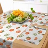 image:imageAmbesonne Horses Table Runner amp Placemats Classic Swedish Dalecarlian Coral Azure Blue Animals and Green Floral Arrangement Set for Dining Table Decor Placemat 4 pcs  Runner 16x72 Blue BurgundyBurnt Orange Fern Green