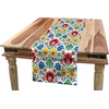 image:imageAmbesonne Horses Table Runner amp Placemats Classic Swedish Dalecarlian Coral Azure Blue Animals and Green Floral Arrangement Set for Dining Table Decor Placemat 4 pcs  Runner 16x72 Blue BurgundyGreen Blue Pink