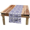 image:imageAmbesonne Horses Table Runner amp Placemats Classic Swedish Dalecarlian Coral Azure Blue Animals and Green Floral Arrangement Set for Dining Table Decor Placemat 4 pcs  Runner 16x72 Blue BurgundyViolet Blue