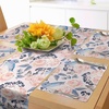 image:imageAmbesonne Horses Table Runner amp Placemats Classic Swedish Dalecarlian Coral Azure Blue Animals and Green Floral Arrangement Set for Dining Table Decor Placemat 4 pcs  Runner 16x72 Blue BurgundyBlue Pink
