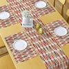 image:imageAmbesonne Horses Table Runner amp Placemats Classic Swedish Dalecarlian Coral Azure Blue Animals and Green Floral Arrangement Set for Dining Table Decor Placemat 4 pcs  Runner 16x72 Blue BurgundyOrange Cream
