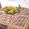 image:imageAmbesonne Horses Table Runner amp Placemats Classic Swedish Dalecarlian Coral Azure Blue Animals and Green Floral Arrangement Set for Dining Table Decor Placemat 4 pcs  Runner 16x72 Blue BurgundyOrange Cream