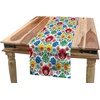 image:imageAmbesonne Horses Table Runner amp Placemats Classic Swedish Dalecarlian Coral Azure Blue Animals and Green Floral Arrangement Set for Dining Table Decor Placemat 4 pcs  Runner 16x72 Blue BurgundyGreen Blue Pink