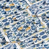 image:imageAmbesonne Horses Table Runner amp Placemats Classic Swedish Dalecarlian Coral Azure Blue Animals and Green Floral Arrangement Set for Dining Table Decor Placemat 4 pcs  Runner 16x72 Blue BurgundyRoyal Blue Orange