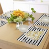 image:imageAmbesonne Live Laugh Love Place Mats Set of 4 Romantic Design Hand Drawn Stripes and Calligraphic Text Washable Fabric Placemats for Dining Table Standard Size White Yellow