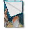 image:imageAmbesonne Mermaid Soft Flannel Fleece Throw Blanket Digital Render of Mermaid Turtle Fantasy World in Ocean Under The Sea Art Cozy Plush for Indoor and Outdoor Use 70 x 90 Pastel GreenPastel Green