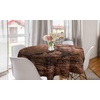 image:imageAmbesonne Nature Round Tablecloth Birds Wildlife Cartoon Like Image with Tree Leaf Art Print Circle Table Cloth Cover for Dining Room Kitchen Decoration 60 Mustard MaroonDark Cocoa