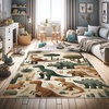 image:imageAmbesonne Pearls Decorative Rug Dotted Heart Pattern Love Themed Illustration Valentines Day Adornment Quality Carpet for Bedroom Dorm and Living Room 2 5 X 7 5 Blush Cream RedGinger Olive Green Salmon