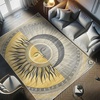 image:imageAmbesonne Pearls Decorative Rug Dotted Heart Pattern Love Themed Illustration Valentines Day Adornment Quality Carpet for Bedroom Dorm and Living Room 2 5 X 7 5 Blush Cream RedMustard Purpleblue