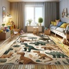 image:imageAmbesonne Pearls Decorative Rug Dotted Heart Pattern Love Themed Illustration Valentines Day Adornment Quality Carpet for Bedroom Dorm and Living Room 2 5 X 7 5 Blush Cream RedGinger Olive Green Salmon