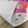 image:imageAmbesonne Valentines Day Place Mats Set of 4 Happy Valentine Day Words Love Romance Theme Abstract Image with Heart Washable Fabric Placemats for Dining Room Kitchen Table Decor Multicolor