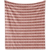 image:imageAmbesonne Christmas Throw Blanket Xmas Ornate Arrange with Pinecones Berries and Flowers Vintage Print Flannel Fleece Accent Piece Soft Couch Cover for Adults 50 x 70 Coral Brown and CoconutWhite Red