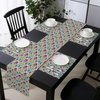 image:imageAmbesonne Horses Table Runner amp Placemats Classic Swedish Dalecarlian Coral Azure Blue Animals and Green Floral Arrangement Set for Dining Table Decor Placemat 4 pcs  Runner 16x72 Blue BurgundyGreen Blue Pink