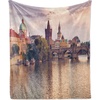 image:imageAmbesonne Mermaid Soft Flannel Fleece Throw Blanket Digital Render of Mermaid Turtle Fantasy World in Ocean Under The Sea Art Cozy Plush for Indoor and Outdoor Use 70 x 90 Pastel GreenSalmon Brown