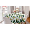 image:imageAmbesonne Nature Round Tablecloth Birds Wildlife Cartoon Like Image with Tree Leaf Art Print Circle Table Cloth Cover for Dining Room Kitchen Decoration 60 Mustard MaroonForest Green