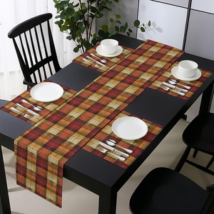 image:imageAmbesonne Floral Table Runner amp Placemats Abstract Clove Petals Digital Featured Vibrant Circular Essence Bouquet Design Set for Dining Table Decor Placemat 4 pcs  Runner 16x72 Petrol Blue TealPaprika Orange Rust