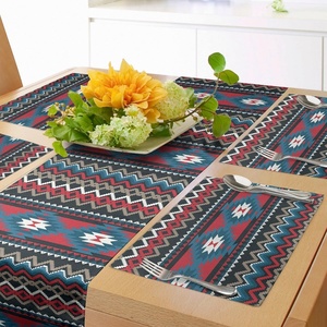 image:imageAmbesonne Floral Table Runner amp Placemats Abstract Clove Petals Digital Featured Vibrant Circular Essence Bouquet Design Set for Dining Table Decor Placemat 4 pcs  Runner 16x72 Petrol Blue TealBlack Coral