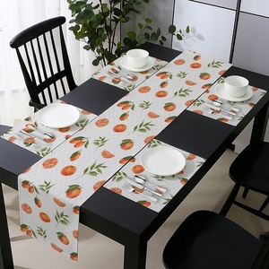 image:imageAmbesonne Horses Table Runner amp Placemats Classic Swedish Dalecarlian Coral Azure Blue Animals and Green Floral Arrangement Set for Dining Table Decor Placemat 4 pcs  Runner 16x72 Blue BurgundyBurnt Orange Fern Green