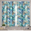 image:imageAmbesonne Live Laugh Love Kitchen Curtains Valentines Day Theme Typographic Banner Heart Shaped Cookies Tea Cup Window Drapes 2 Panel Set for Kitchen Cafe Decor 55 x 39 Peach White Dark PinkBlue Mint Green Orange