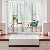 image:imageAmbesonne Live Laugh Love Kitchen Curtains Valentines Day Theme Typographic Banner Heart Shaped Cookies Tea Cup Window Drapes 2 Panel Set for Kitchen Cafe Decor 55 x 39 Peach White Dark PinkWhite and Multicolor