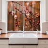 image:imageAmbesonne Live Laugh Love Kitchen Curtains Valentines Day Theme Typographic Banner Heart Shaped Cookies Tea Cup Window Drapes 2 Panel Set for Kitchen Cafe Decor 55 x 39 Peach White Dark PinkCoral Pink