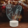 image:imageAmbesonne Marine Led Table Lamp Night Light Lighthouse for Sailors Navigate Road 3D Optical Illusion Acrylic Flat Touch Switch USB amp Battery Powered Gifts for Birthday Valentines Day AnniversarySaxophone Playing Melody Instruments Art